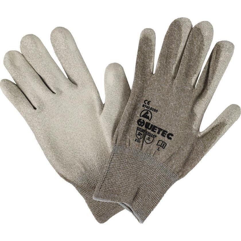 Wetec, Schutzhandschuhe, ESD-Handschuhe, nahtlos, S (S)