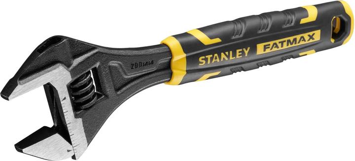 Image du produit Stanley FATMAX Clé à molette réglable 8 avec poignée bimatière pour un confort et un contrôle élevés (200 mm)