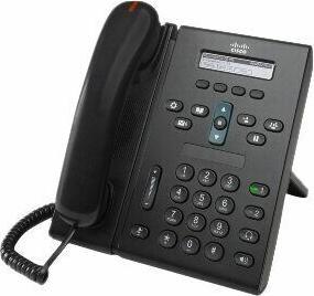 Produktbild Cisco Unified IP Phone 6921 Standard - VoIP phone - SCCP, SIP, SRTP - 2 lines - charcoal