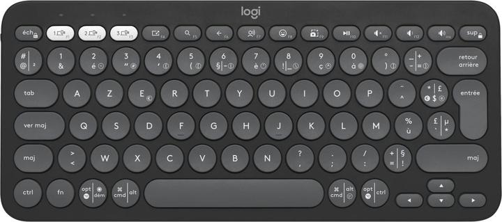 Produktbild Logitech PEBBLE KEYS 2 K380S TONAL (FR, Kabellos)