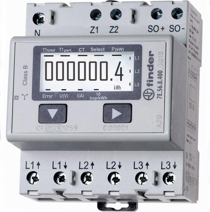 Actual product image Finder Three-phase meter digital 1500 A
