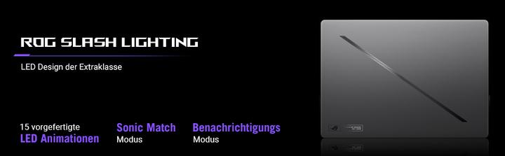 Actual product image ASUS ROG Zephyrus G16 RTX 5080 (16", Intel Core Ultra 9 285H, 32 GB, 1000 GB, DE)