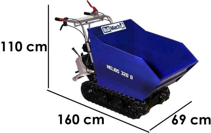 Image du produit BullMach Transporteur sur chenilles320 Kg