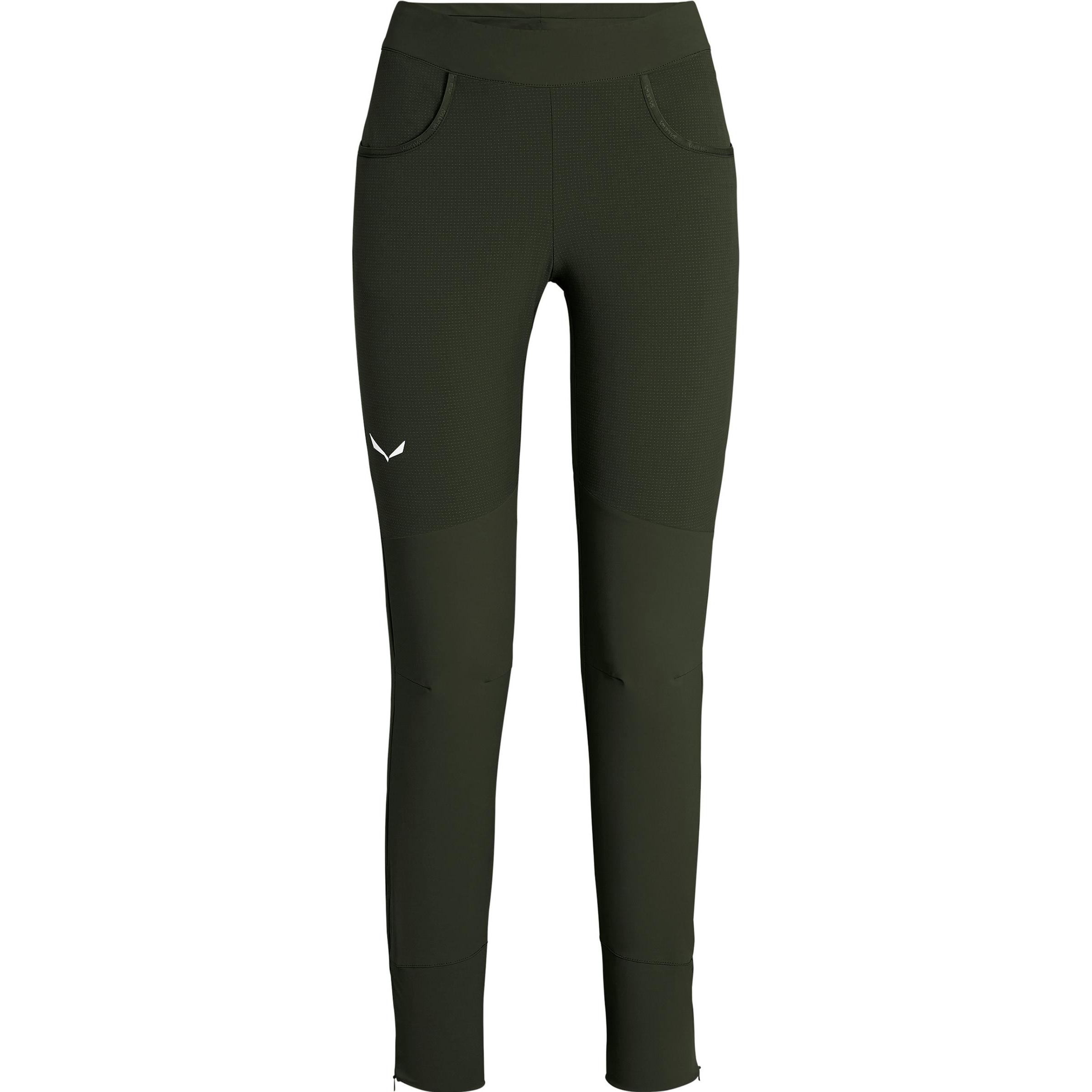 Salewa, Damen, Outdoorhose, Agner Durastretch Da Leggings (46), Grün, 46