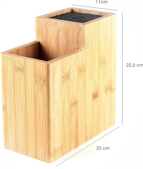 Produktbild Hanseküche Messerblock mit Borsteneinsatz (ohne Messer)