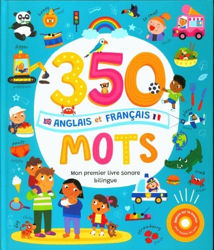 Produktbild 123 Soleil 350 mots anglais et français : mon premier livre sonore bilingue (Französisch, Collectif, 2024)