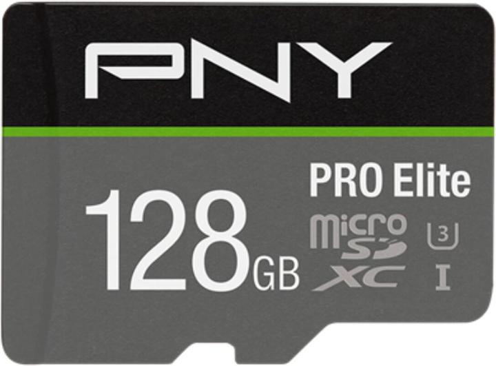 PNY Pro Elite (128 GB, microSDXC, U3, UHS-I)
