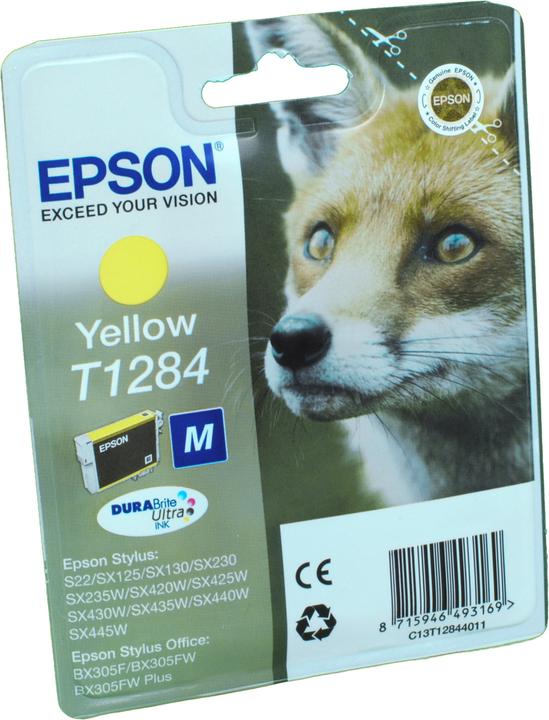 Actual product image Epson T1284 DuraBrite Ultra (Y)