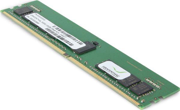 Produktbild Grafenthal MEM 32GB 2Rx4 DDR4-2933MHz RDIMM PC4-23400 ECC CL21 1.2V FOR HP PROLIANT G10 2.933 MHz R-DIMM 1,2... (1 x 32GB, 2933 MHz, DDR4-RAM, R-DIMM)