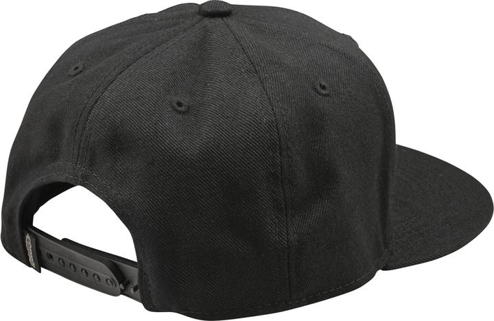Actual product image Troy Lee Designs Flat Bill Snapback Cap, Peace, black, one size (One size)