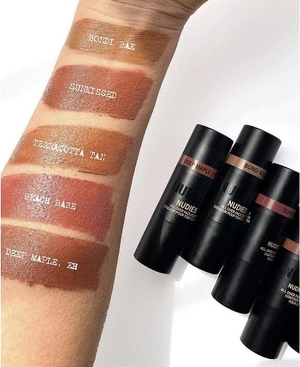Immagine prodotto Nudestix Matte Nudies All Over Face Blush Impermeabile a Lunga Durata (SE, Acero profondo)