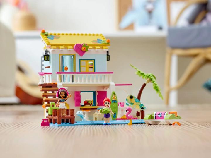 Produktbild LEGO Strandhaus mit Tretboot (41428, LEGO Friends)