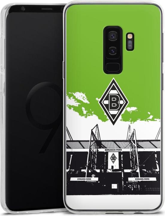 Produktbild DeinDesign Silikon Hülle für Samsung Galaxy S9 Plus Duos Handyhülle Case Smartphone Schutzhülle Borussia (Samsung Galaxy S9+)
