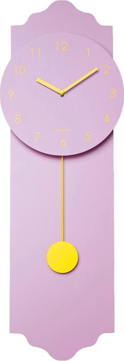 Produktbild Chic.Mic Wanduhr Pendelum Clock 24 x 70 cm, Lila