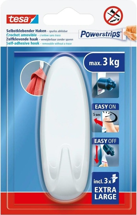 Produktbild tesa Powerstrips Klebehaken XL