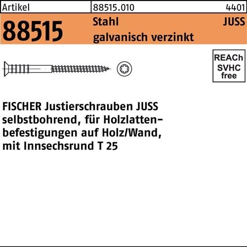 Produktbild Fischer Justierschraube 6 mm 120 mm T- (100 Schrauben pro Stück)