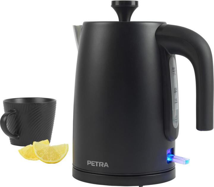Petra PT5632MBLKVDE 3KW Kettle matte black (1.70 l)