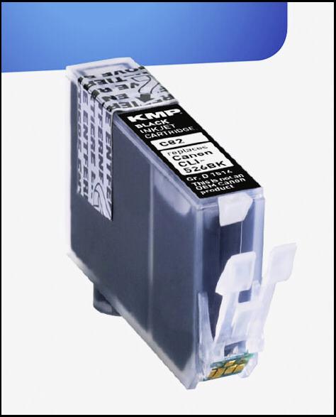 Produktbild KMP C82 Tintenpatrone kompatibel mit Canon CLI-526 BK (BK)