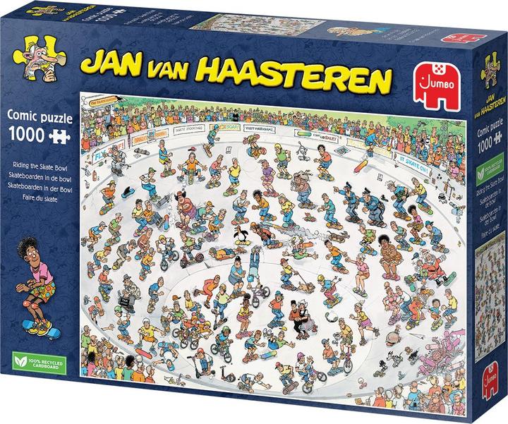 Produktbild Jumbo Jan Van Haasteren Skatebowl 1000 Teile (1000 Teile)