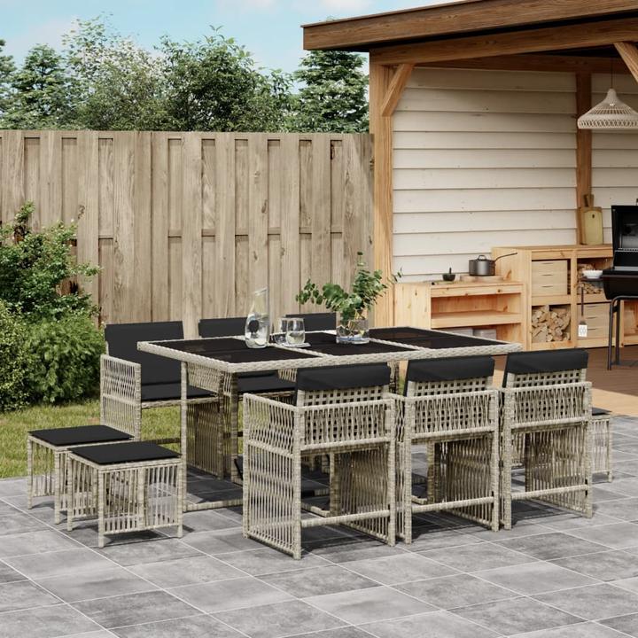 Produktbild vidaXL Garten Essgruppe (165 x 106 x 73 cm)