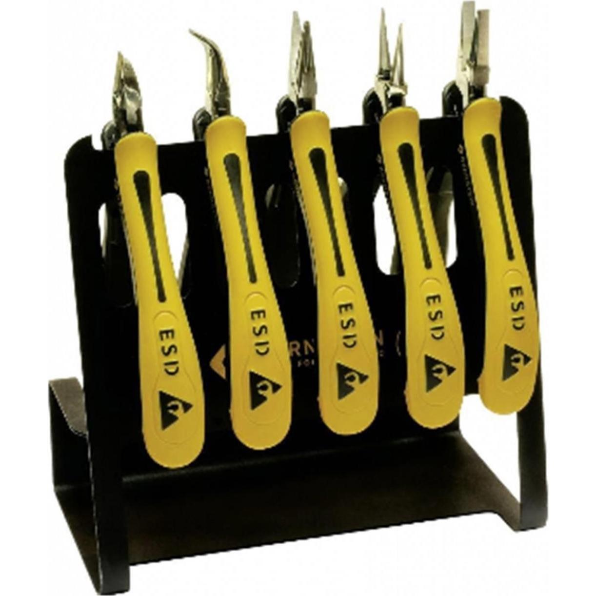 Bernstein, Zange, ESD Zangen-Set 5teilig 3-650 V (150 mm)