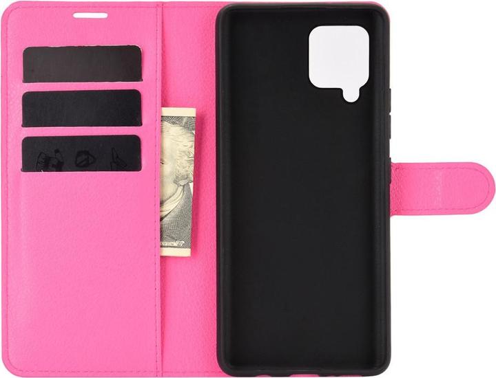 Productafbeelding Cover-Discount Galaxy A42 - Leren hoesje roze (Samsung Galaxy A42 5G)