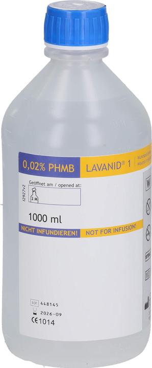 Produktbild Serag Wiessner LAVANID 1 Isotone Wundspüllösung, 1000 ml Lösung (1000 ml)