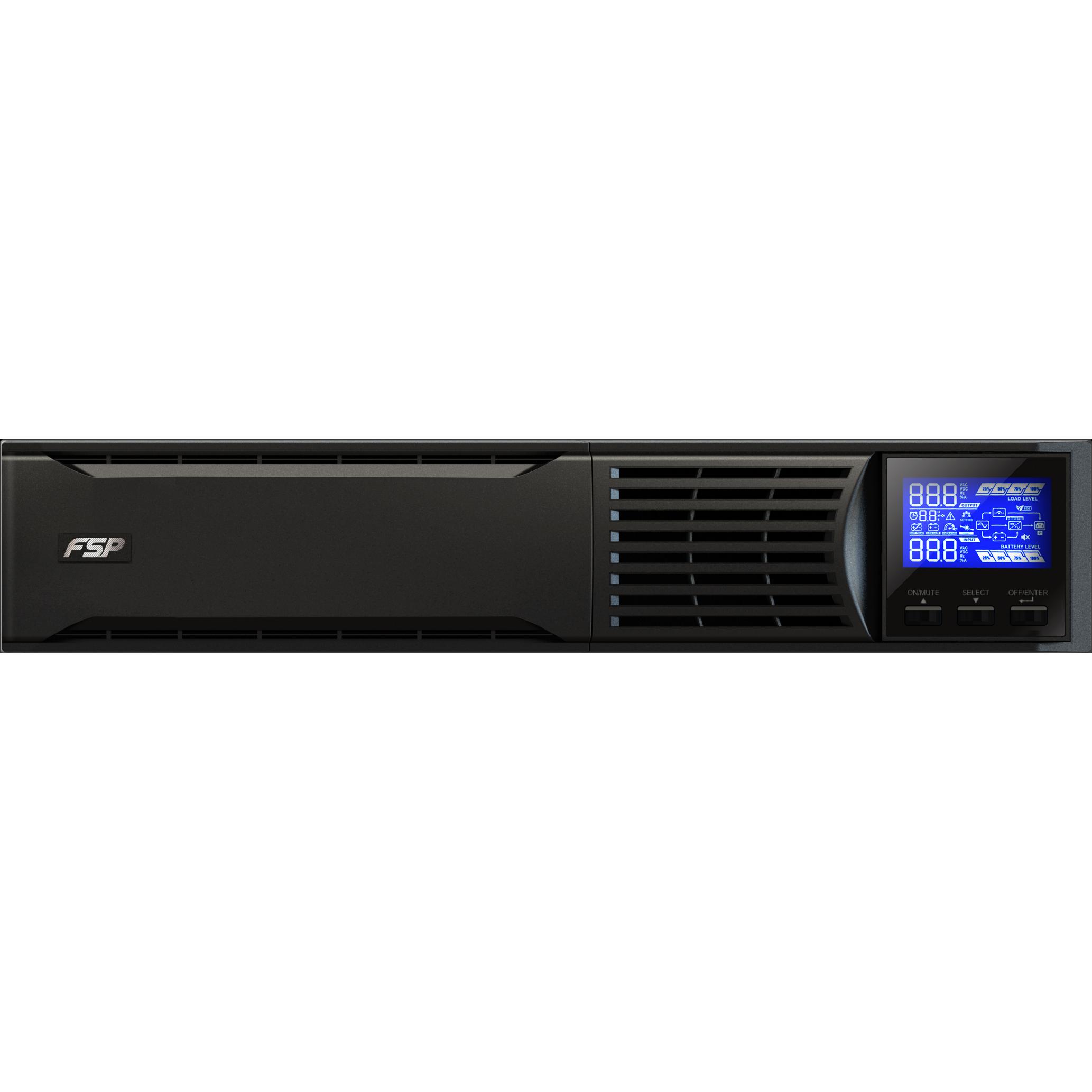 Thumbnail - Fortron USV Tower-Rack Eufo 2KVA Line-Interactive (2000 VA, 1800 W, Line-Interaktiv USV), USV