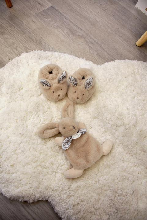 Actual product image Doudou et Compagnie Gift set rabbit beige, 0-6M (11 cm)