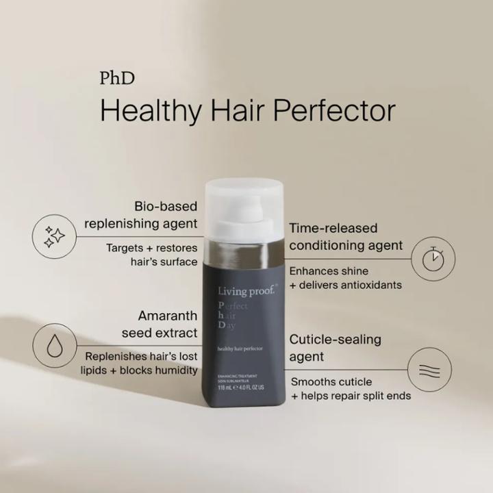Image du produit Living Proof Perfect Hair Day Perfectionneur de cheveux sains 4 fl oz (Pâte capillaire, 118 ml)