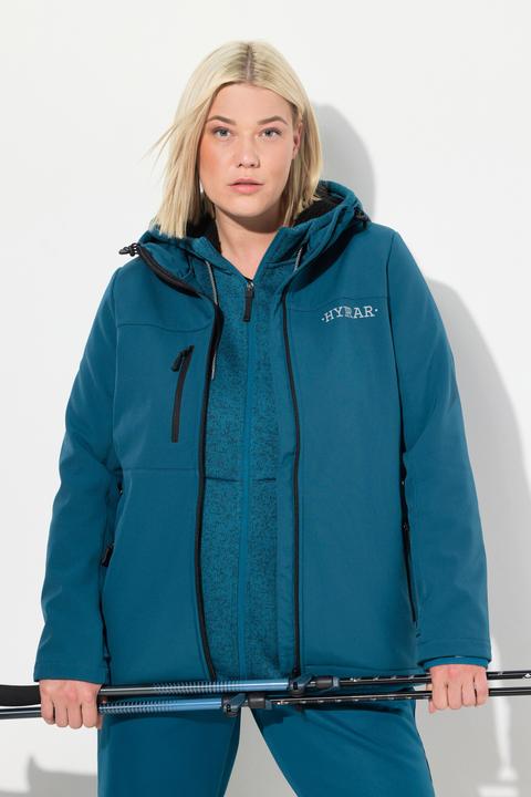 Actual product image Ulla Popken HYPRAR Softshell Fleece Lined Jacket (46, 48)