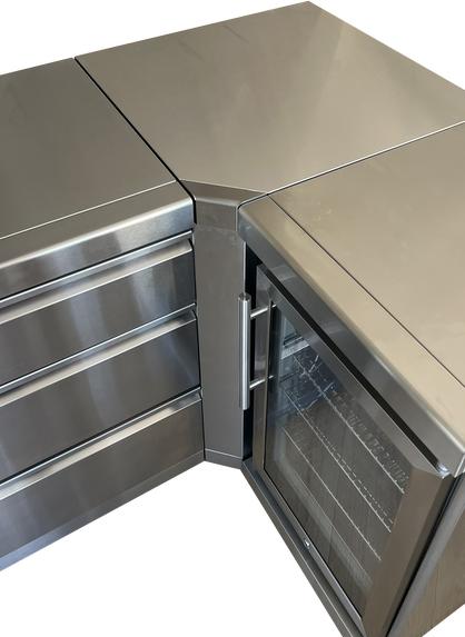 Produktbild BBQ Master Outdoorkitchen Eckelement 90° Trolley