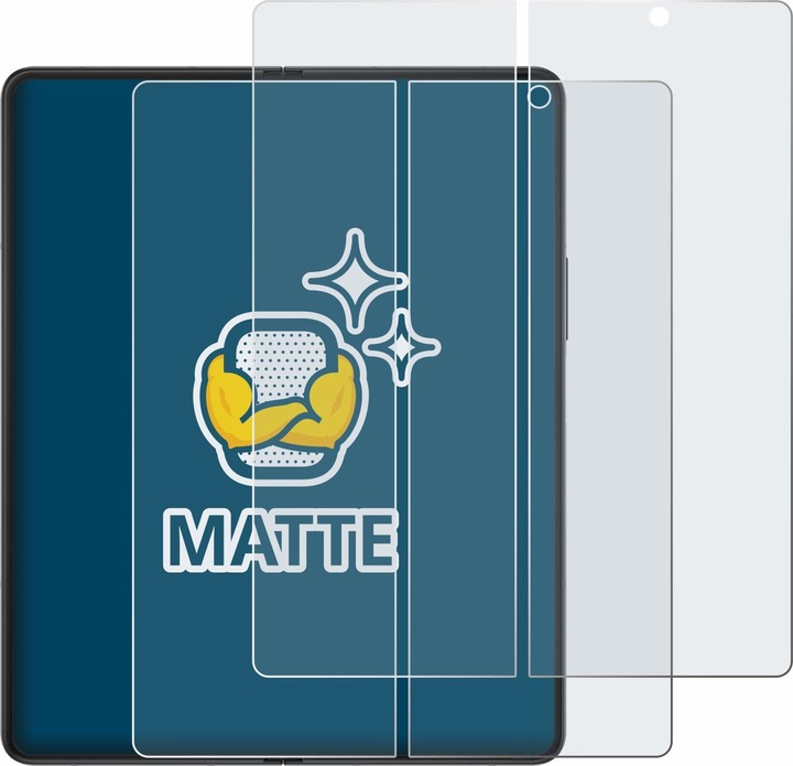 Actual product image BROTECT Anti-glare screen protector matt (2 Piece, Samsung Galaxy Z Fold3)