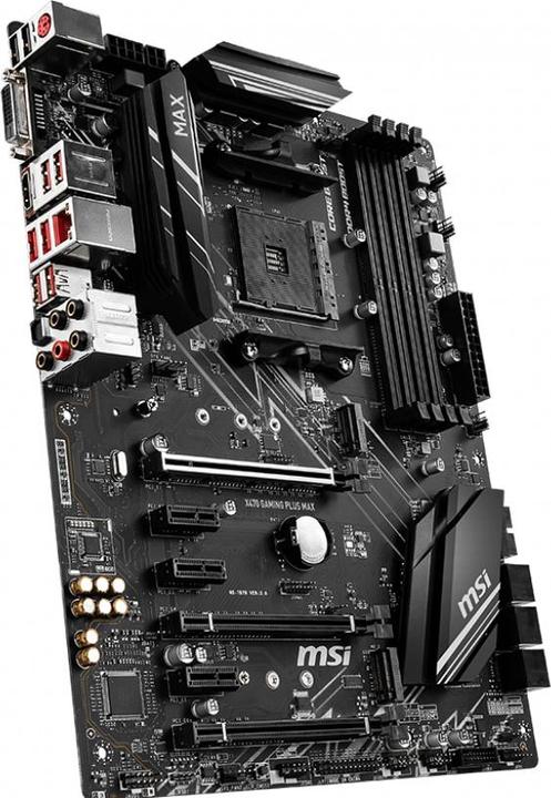 Actual product image MSI B450 Gaming Plus MAX (AM4, AMD B450, ATX)
