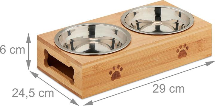 Immagine prodotto Relaxdays Stazione di cibo per cani (0.30 l)