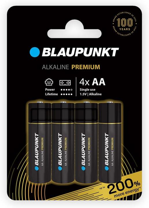 Actual product image Blaupunkt Premium Power 4x LR6 (AA) (4 pcs., AA)