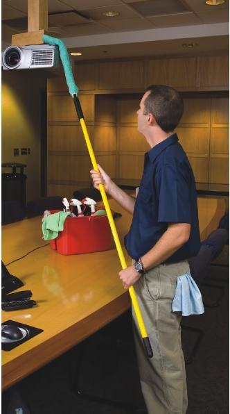 Actual product image Rubbermaid Quick-Connect Dusting Wand w/Microfibre (1 pcs.)