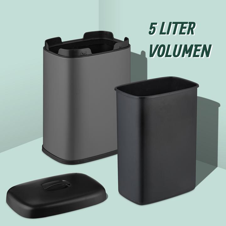 Actual product image Relaxdays waste bin (5 l)