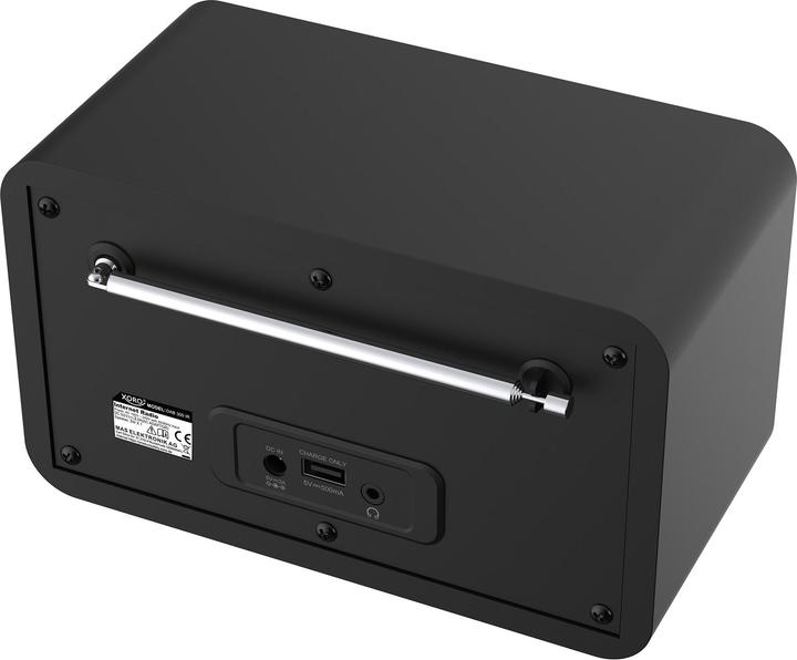 Image du produit Xoro DAB 300 IR, Internet Radio, DAB+,BT,USB,UPnP, Schwarz (Webradio, DAB+ DAB, FM, Bluetooth, WiFi)