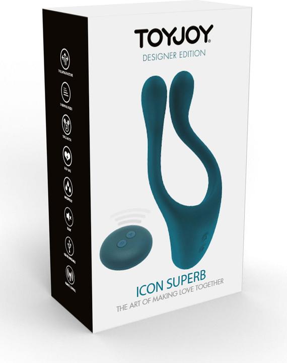 Actual product image ToyJoy Icon 2 Superbe Couples Massage