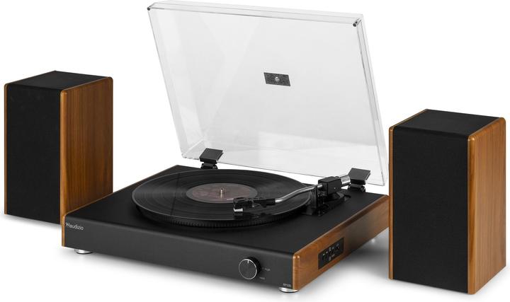 Produktbild Audizio Plattenspieler RP335 Braun/Schwarz (Vollautomatisch)