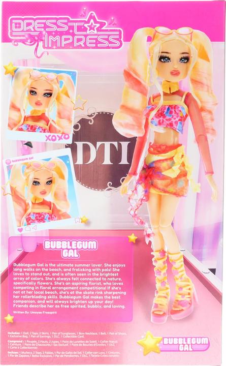 Immagine prodotto Roblox Dress To Impress - Fashion Doll - Bubble Gum Gal
