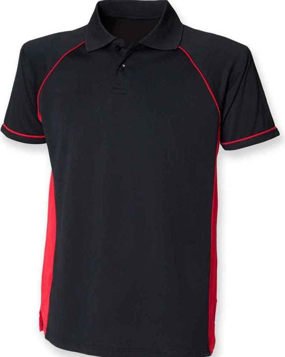 Produktbild Finden & Hales Poloshirt Kontrasteinsatz (M)