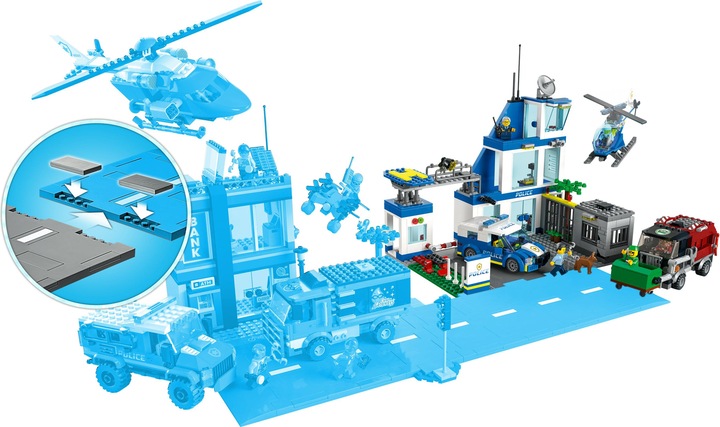 Actual product image LEGO Police Station (60316, LEGO City)
