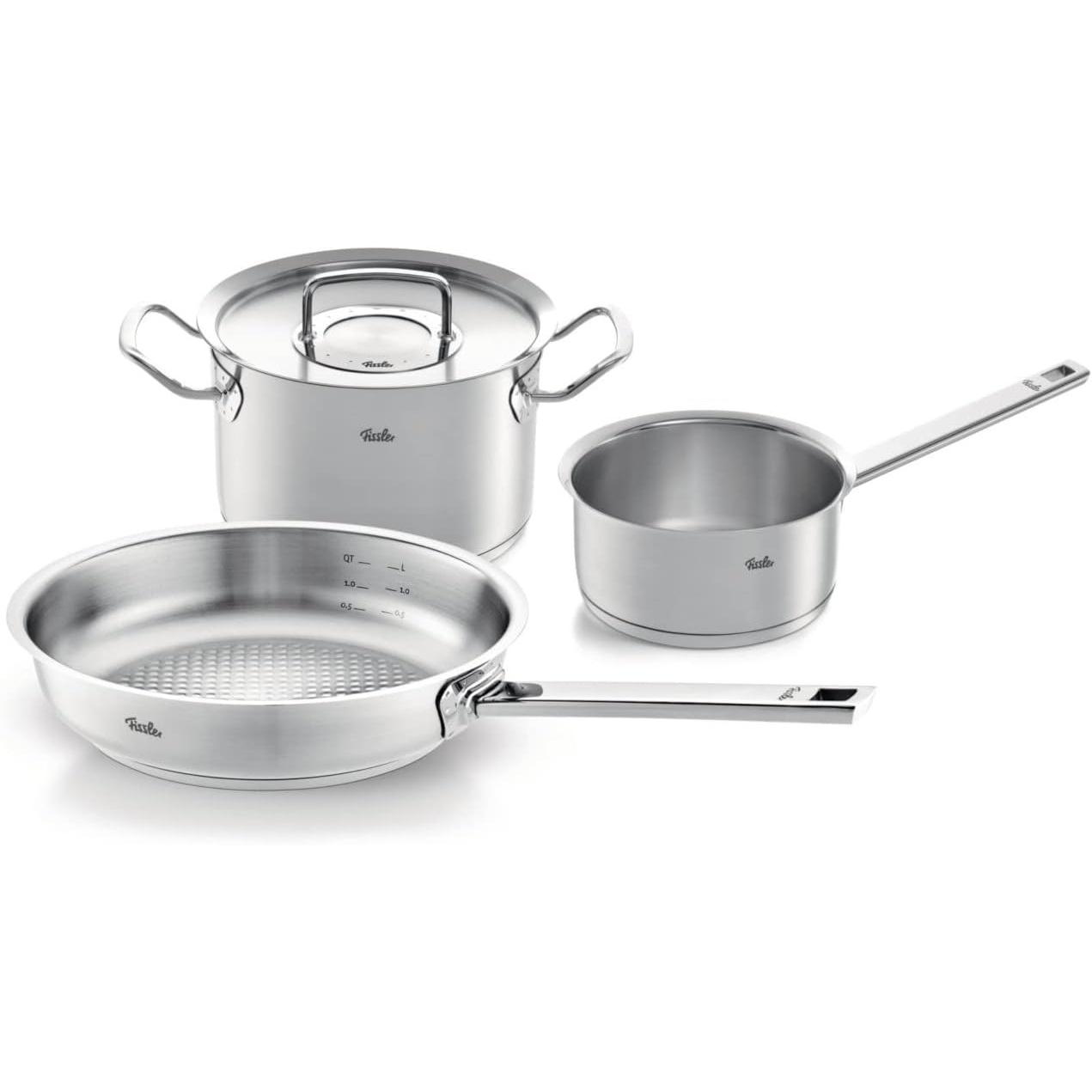 Fissler Argento Profi Collection, Padella + Pentola,