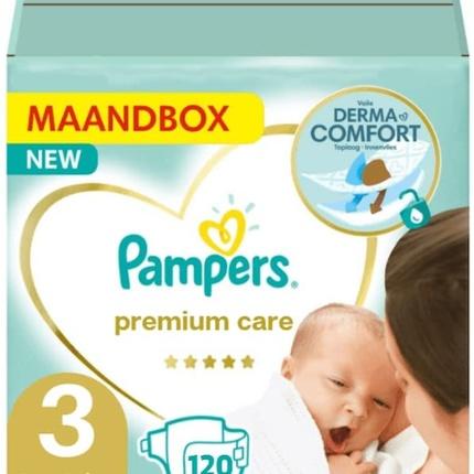 Actual product image Pampers Premium Care (Size 3, Half month box, 120 pcs.)