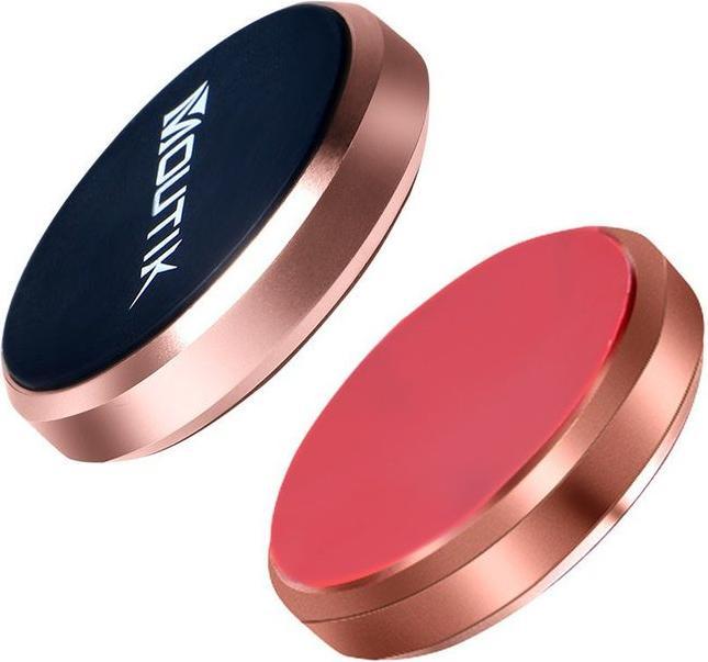 Image du produit Hermex MOUTIK Aimant voiture Support voiture Slim autocollant ROSÉGOLD Rose