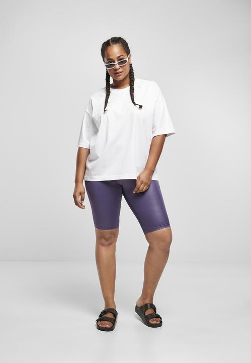Actual product image Urban Classics Ladies Imitation Leather Cycle Shorts (XS)