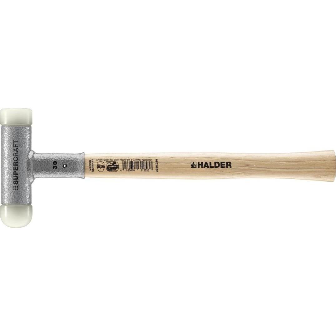 Halder, Hammer, SUPERCRAFT-Schonhammer Hickorystiel (460 g)