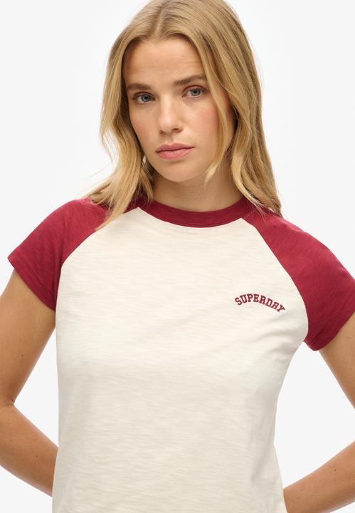 Produktbild Superdry Essential Raglan-T-Shirt aus Bio-Baumwolle mit Logo (12XL)